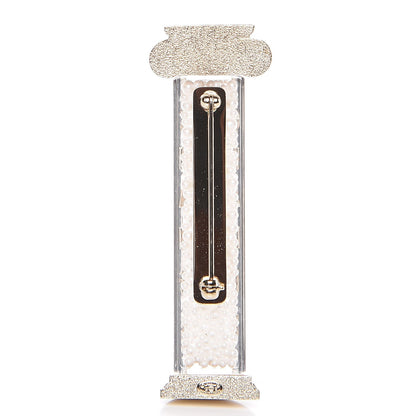 Chanel Pearl Ancient Greek Column Brooch Gold 3 of 5