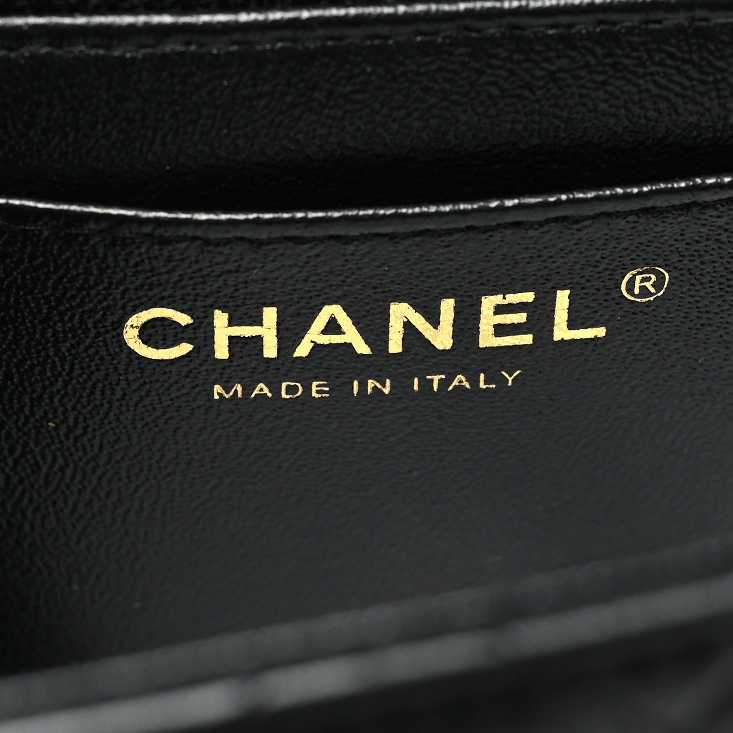 Chanel Lambskin Quilted Mini Square Flap Black 6 of 11