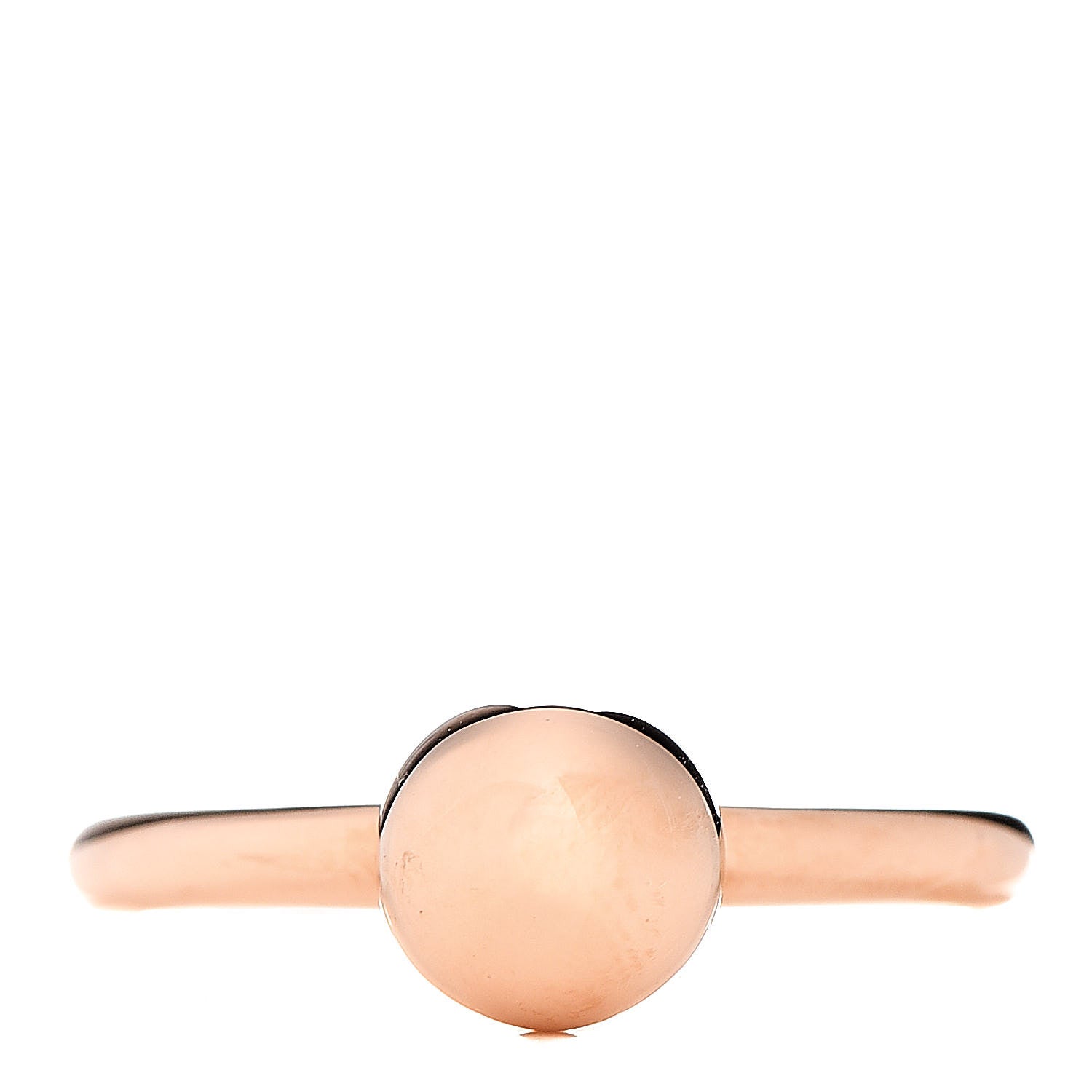 Tiffany 18K Rose Gold 8mm HardWear Ball Ring 57 8 1 of 4