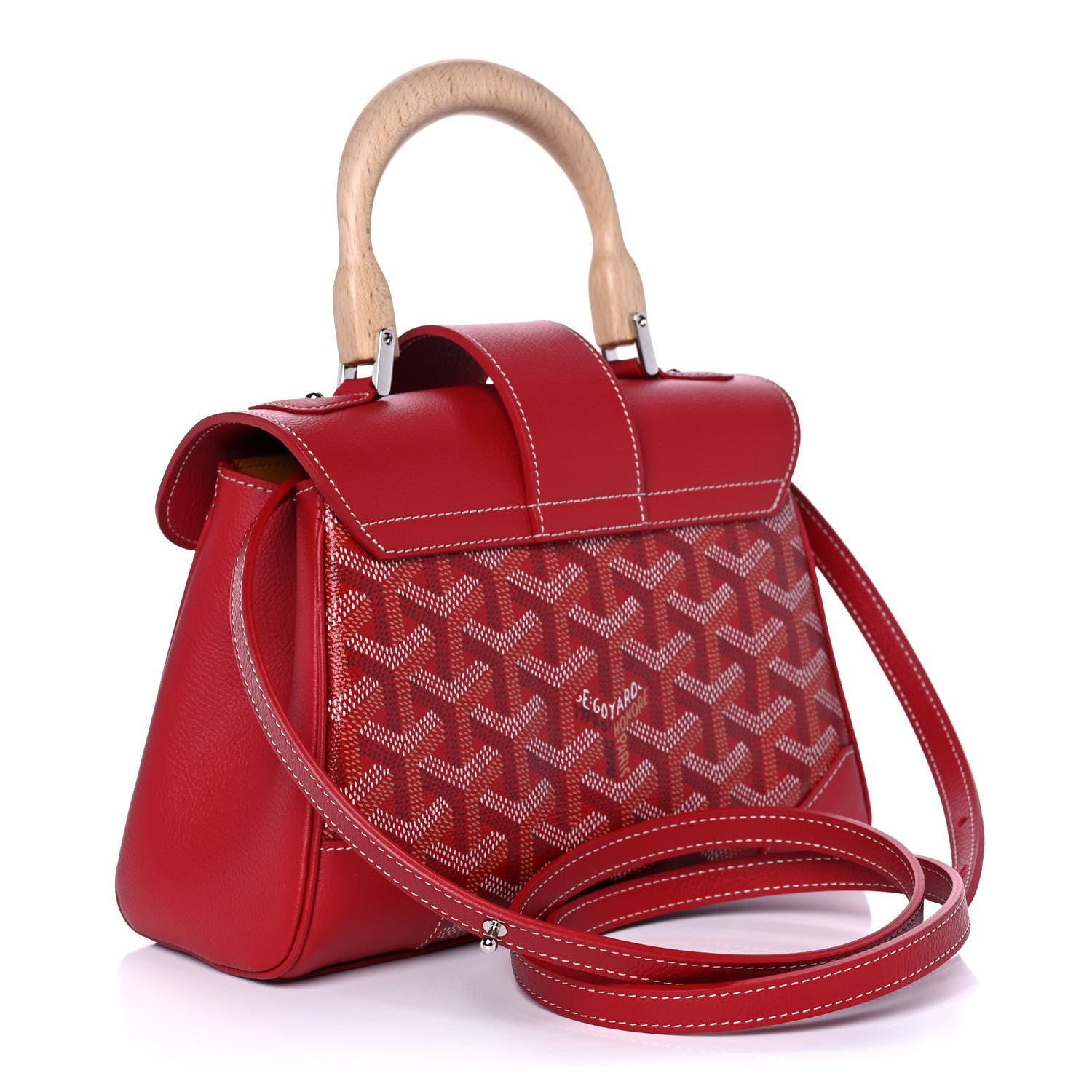 Goyard Goyardine Saigon Mini Red 3 of 9