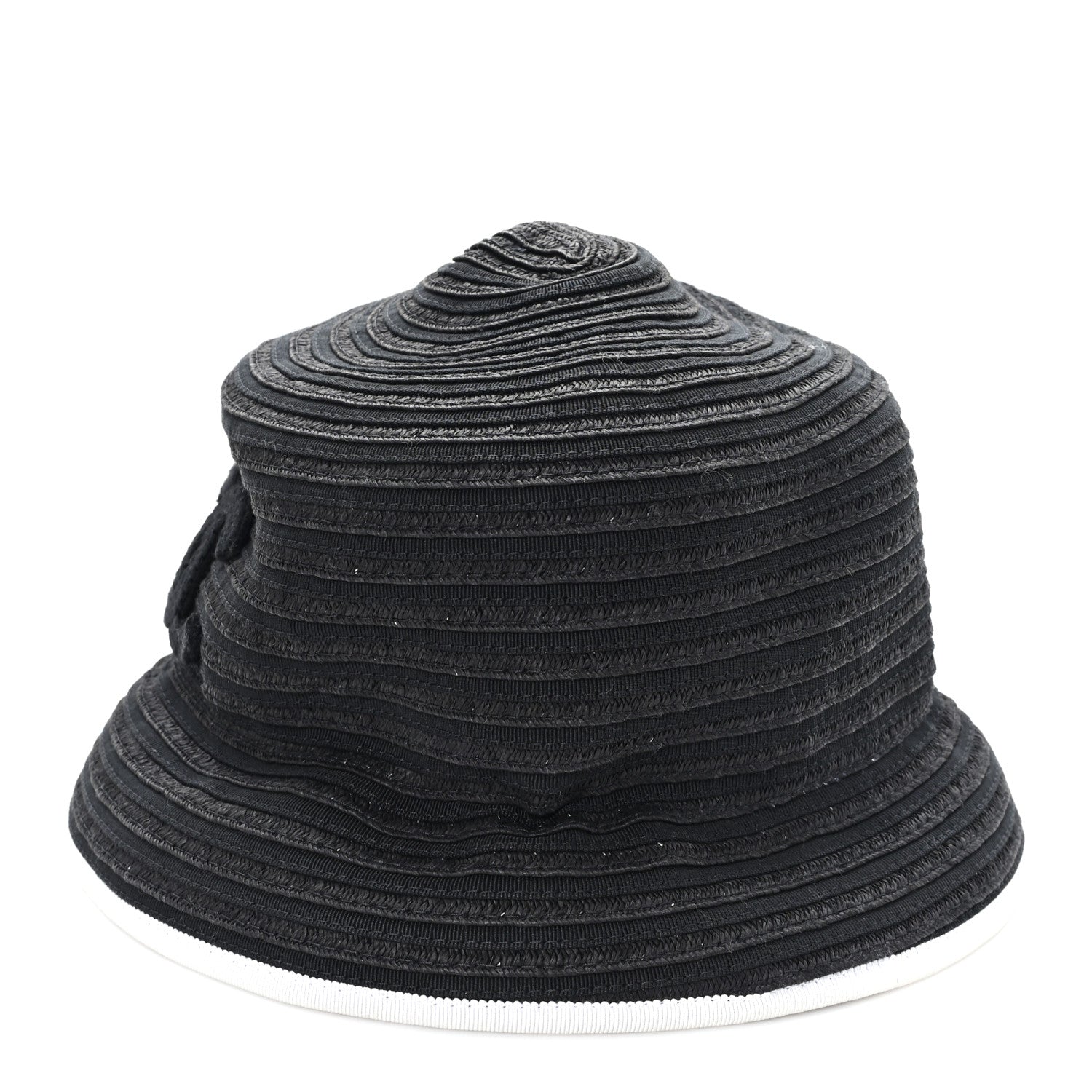 Chanel Cotton Viscose CC Bucket Hat M Black 1857307 – FASHIONPHILE
