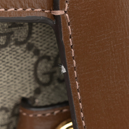 Gucci GG Supreme Monogram Horsebit 1955 Belt Bag Beige Brown Sugar 12 of 12