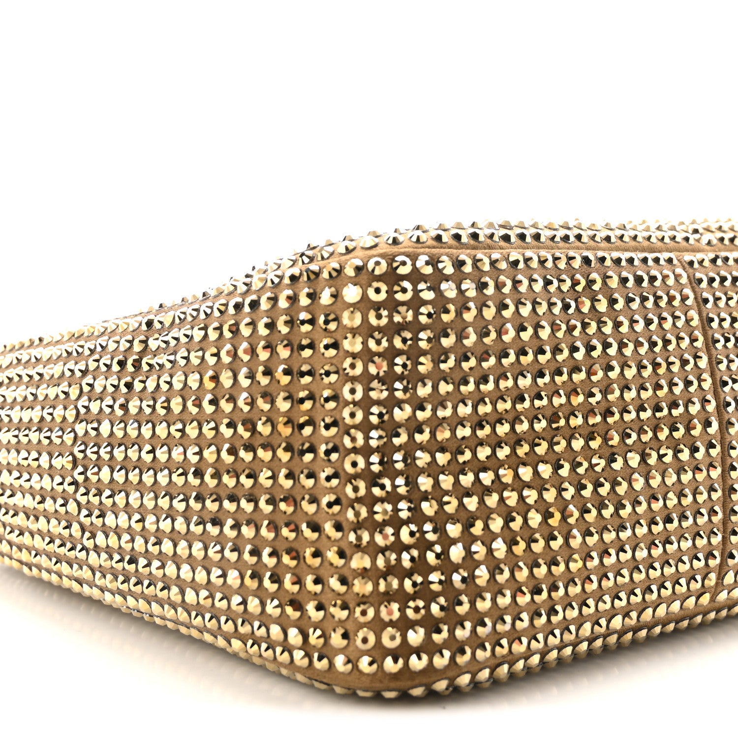 Saint Laurent Satin Crystal Baby Le 5 A 7 Supple Hobo Astres 8 of 9