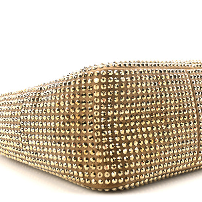 Saint Laurent Satin Crystal Baby Le 5 A 7 Supple Hobo Astres 8 of 9