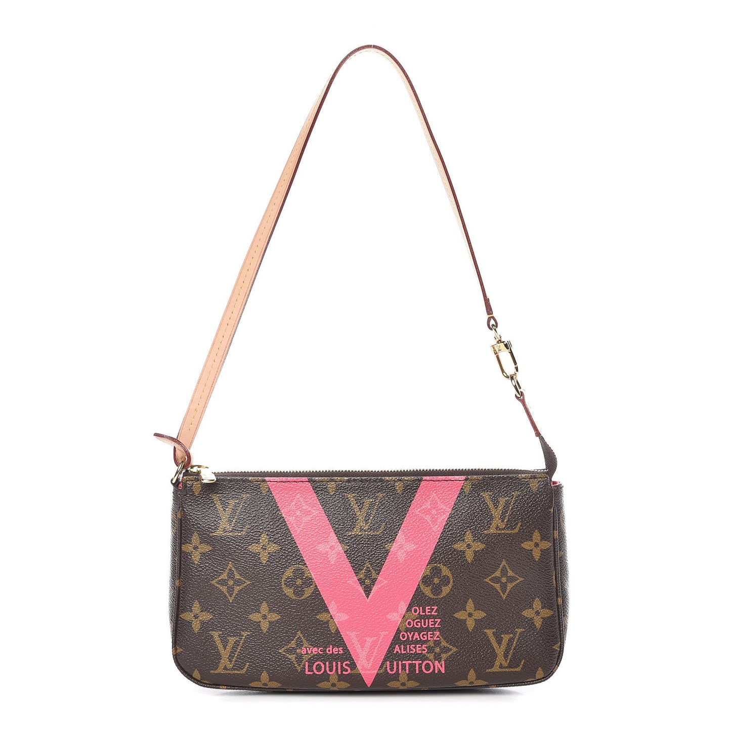 Monogram V Pochette Accessories Grenade