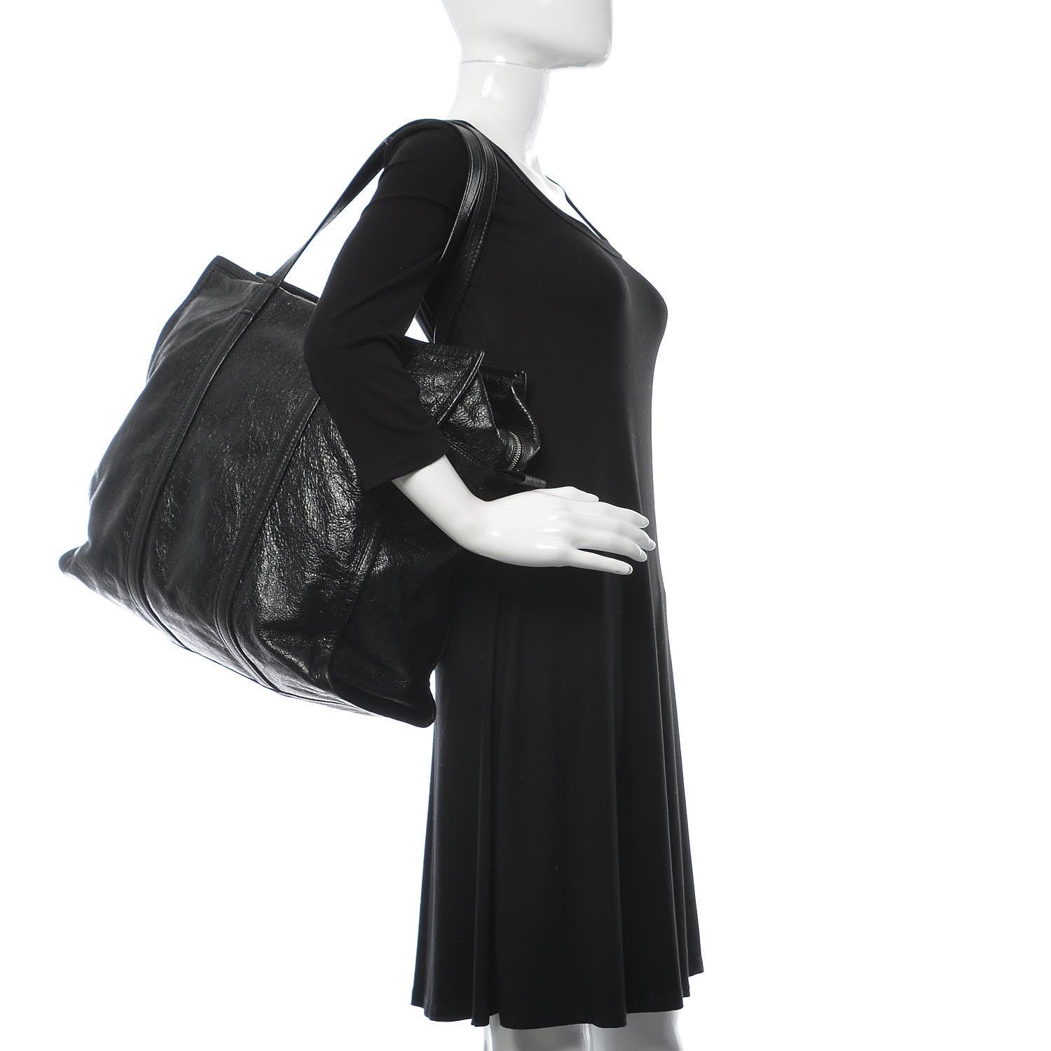 Balenciaga Agneau Medium Bazar Shopper Tote Black 2 of 11