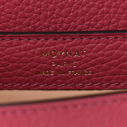 Moynat Taurillon Blush Rejane BB Litchi 8 of 10