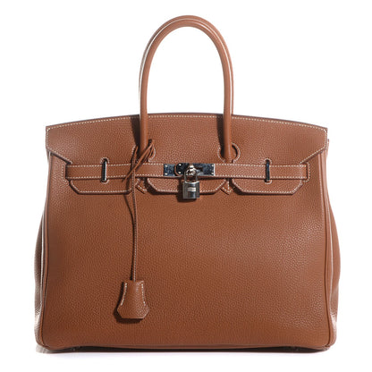 Hermes Togo Birkin 35 Gold 1 of 28