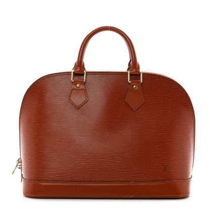 Louis Vuitton LOUIS VUITTON Epi Alma PM Kenyan Fawn 1 of 11