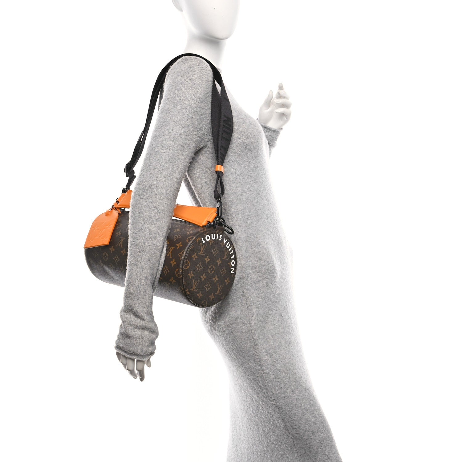 Louis Vuitton Monogram Soft Polochon MM 2 of 9