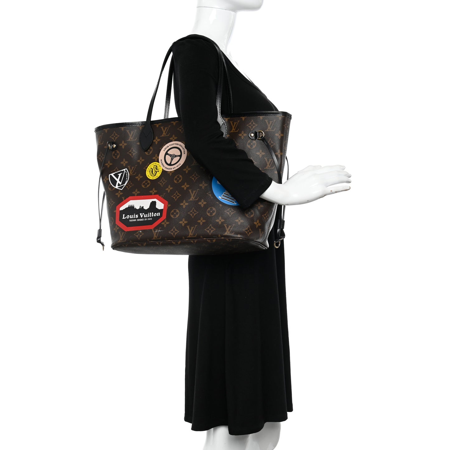Monogram My LV World Tour Neverfull MM