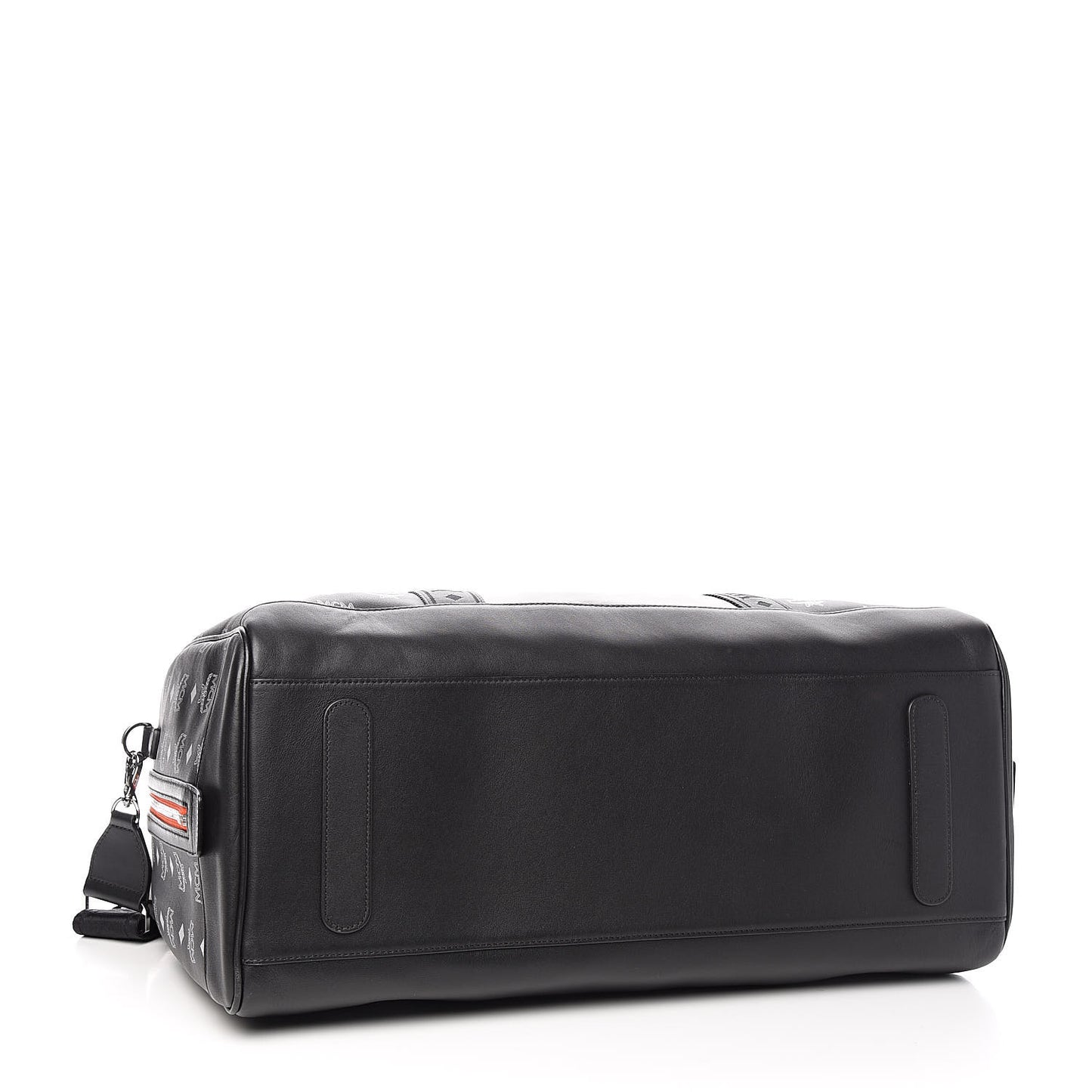 Visetos Reflective Nylon Traveler Weekender Bag Black