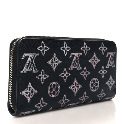 Louis Vuitton Mahina Flight Mode Zippy NM Wallet Black 3 of 7