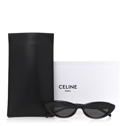 Celine Acetate Cat Eye Sunglasses CL40184U Black 7 of 7
