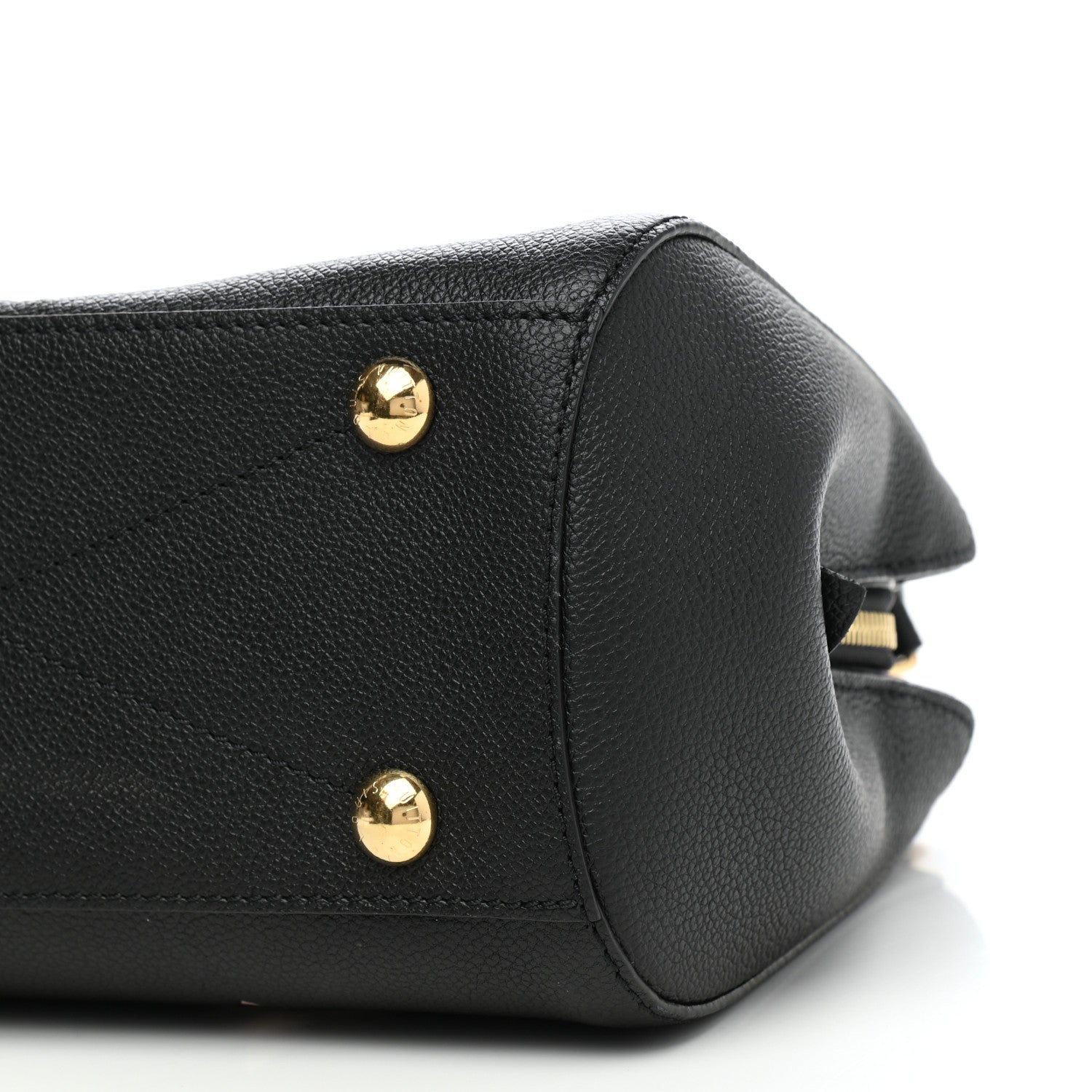 Louis Vuitton Empreinte Monogram Giant Montaigne BB Black Beige 10 of 11
