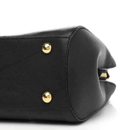 Louis Vuitton Empreinte Monogram Giant Montaigne BB Black Beige 10 of 11