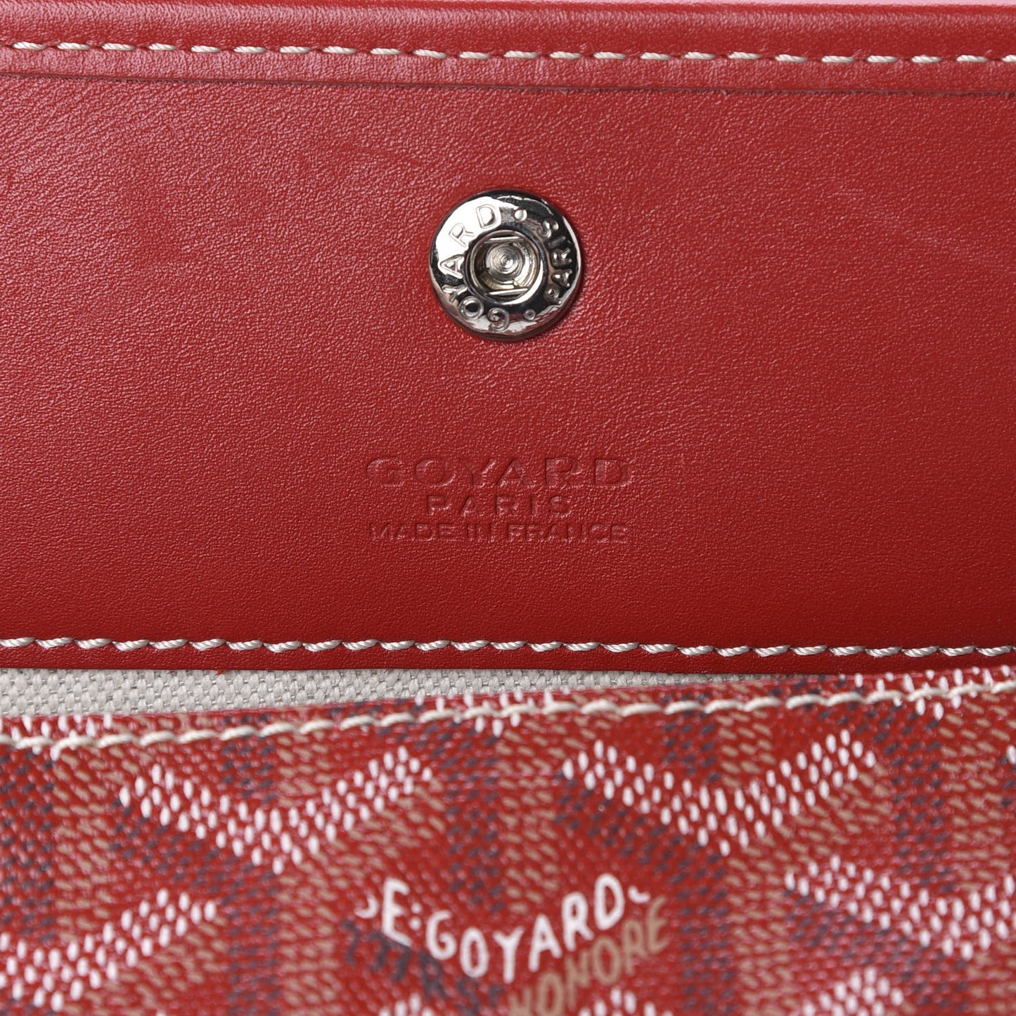 Goyardine Saint Louis PM Red