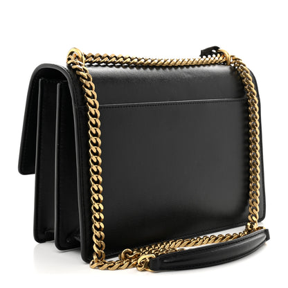 Saint Laurent Calfskin Medium Monogram Sunset Black 3 of 10