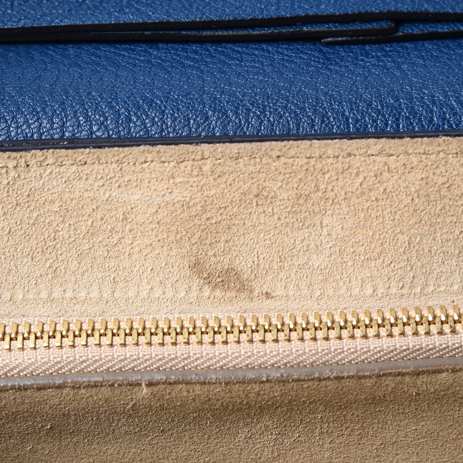 Chloe Grained Lambskin Large Drew Shoulder Bag Factory Blue 6 of 9