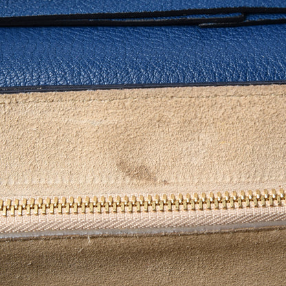 Chloe Grained Lambskin Large Drew Shoulder Bag Factory Blue 6 of 9