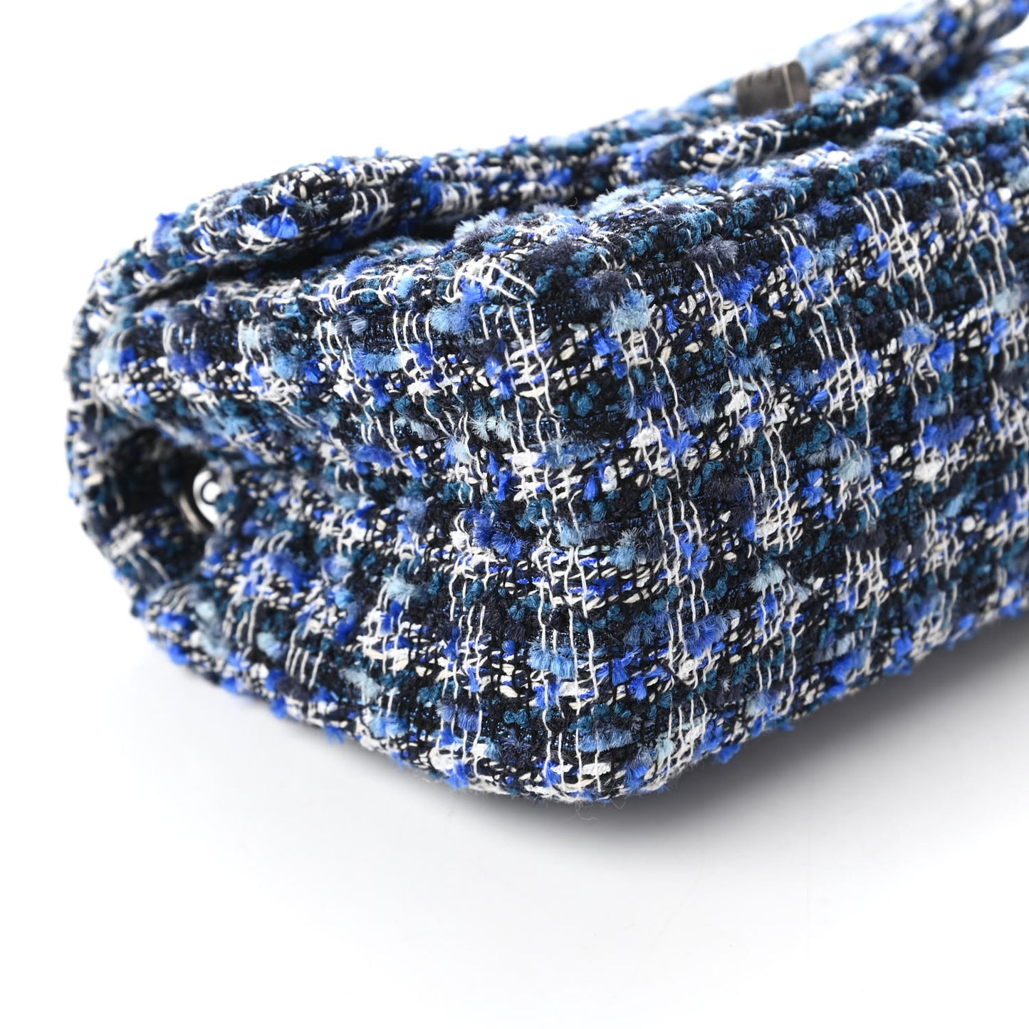 Tweed Quilted 2.55 Reissue Mini Flap Blue