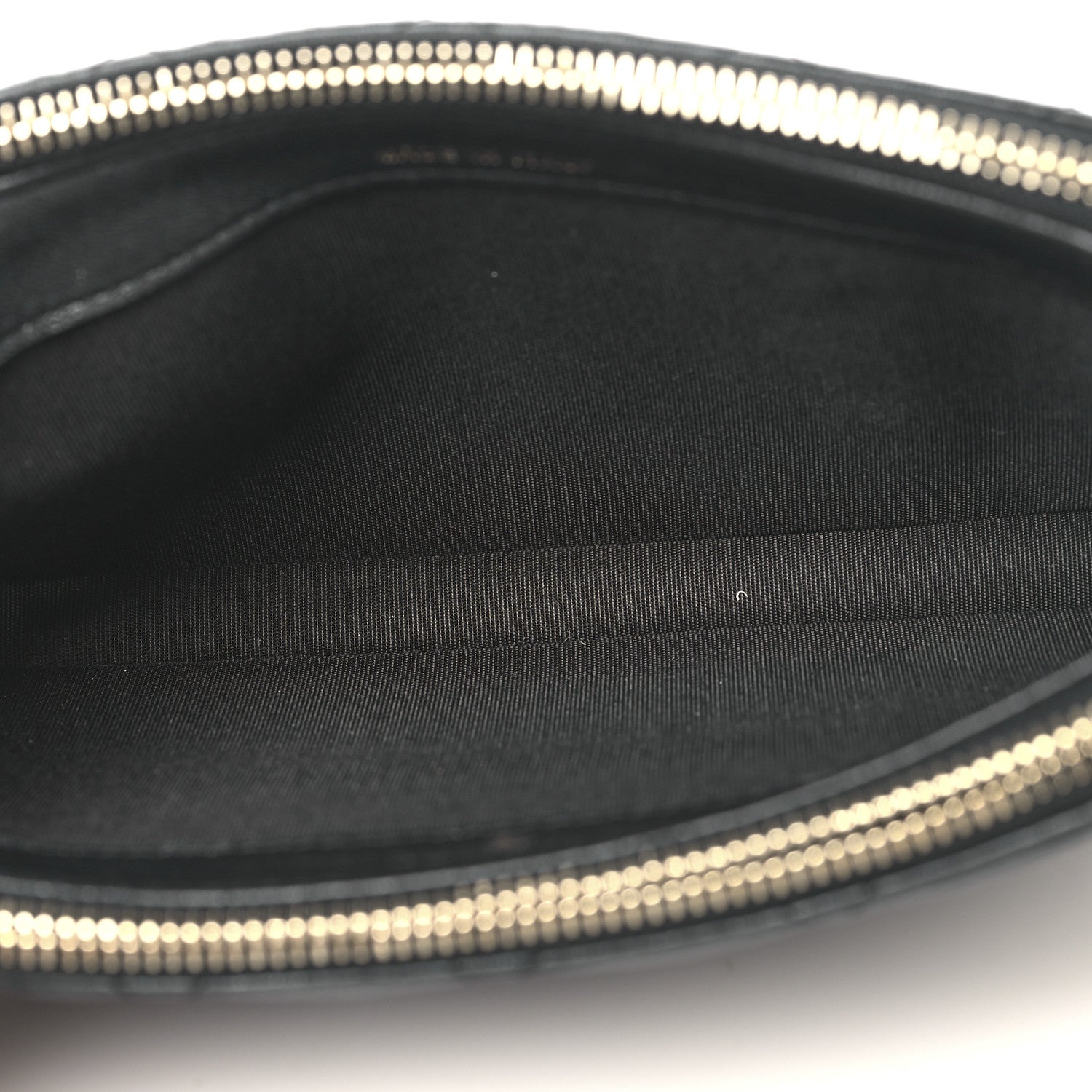 Chanel Iridescent Lambskin Quilted Pearl Clutch With Chain Black 5 of 12