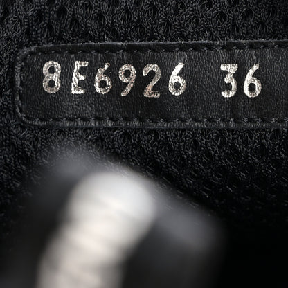 Fendi Nylon FFreedom Sneakers 36 White Rosa 10 of 12