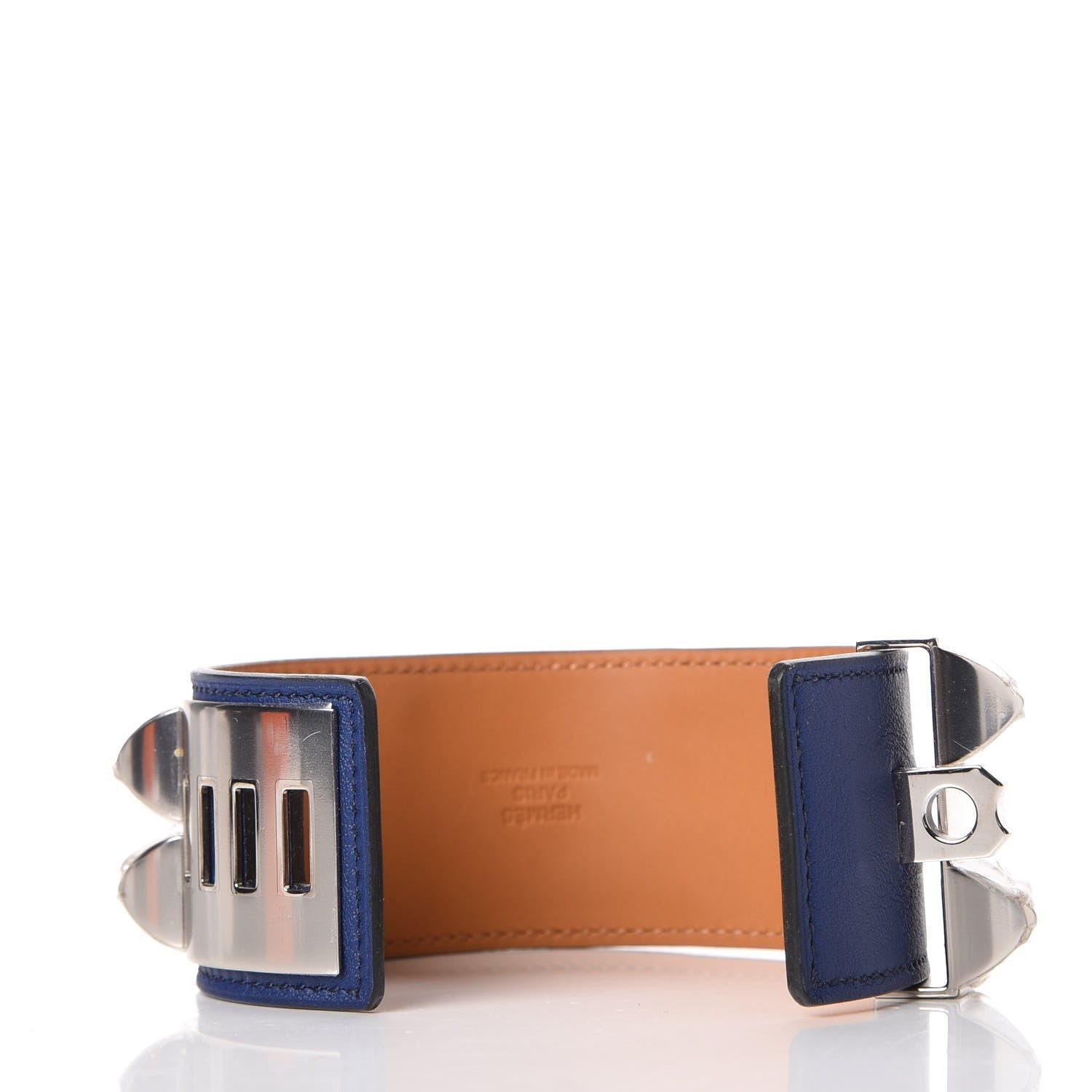 Hermes Swift Collier de Chien CDC Bracelet S Bleu Saphir 10 of 13
