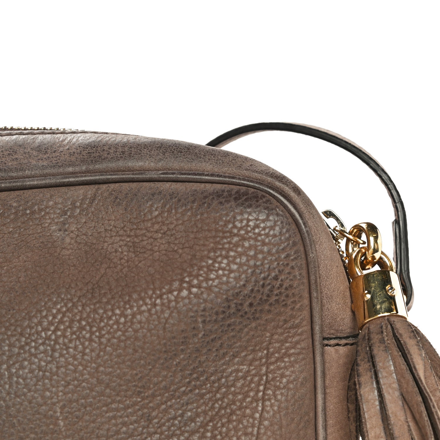 Gucci Vitello Range Small Soho Disco Bag Grey Field 30 of 37