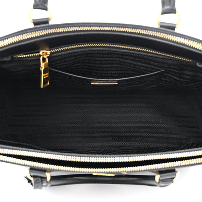 Prada Saffiano Lux Medium Galleria Double Zip Tote Black 5 of 18