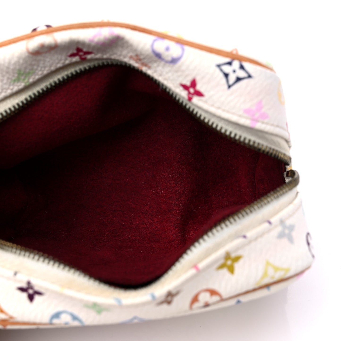 Monogram Multicolor Trousse Wapity White