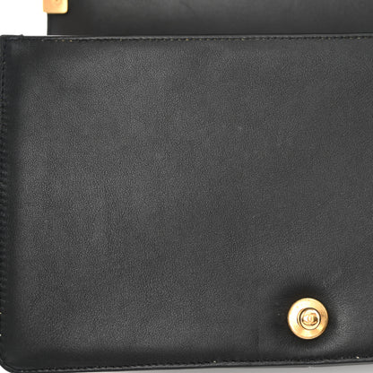Chanel Calfskin Quilted New Medium Boy Flap Black 15 of 20
