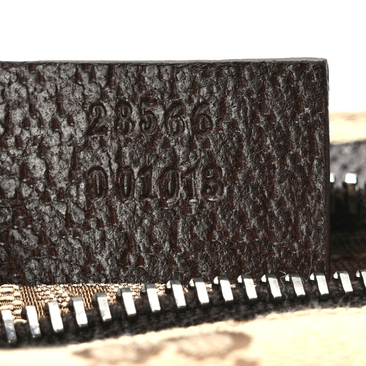 GG Monogram Double Pocket Belt Bag Dark Brown