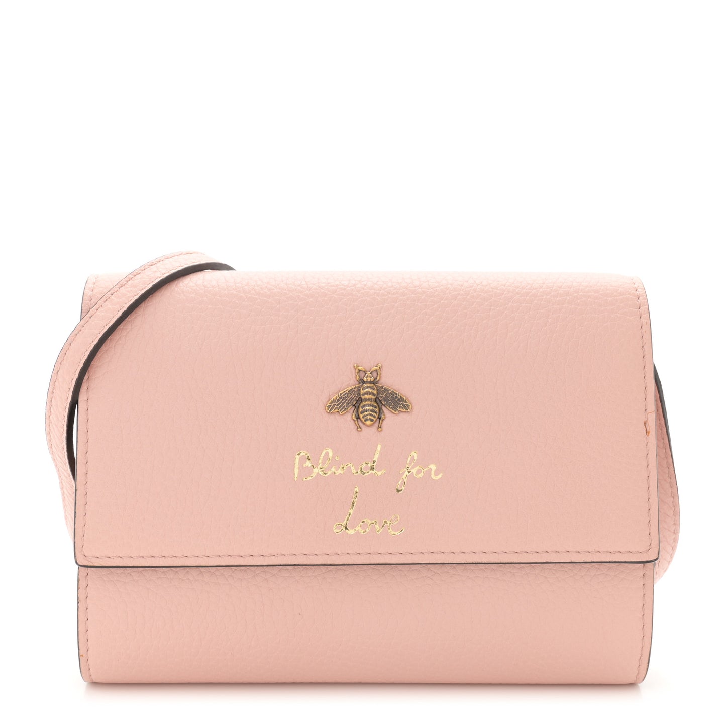 Calfskin Blind For Love Crossbody Pink