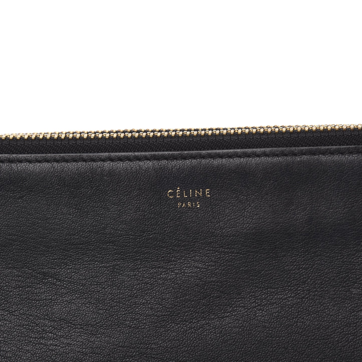 Goatskin Large Trio Crossbody Bag Black