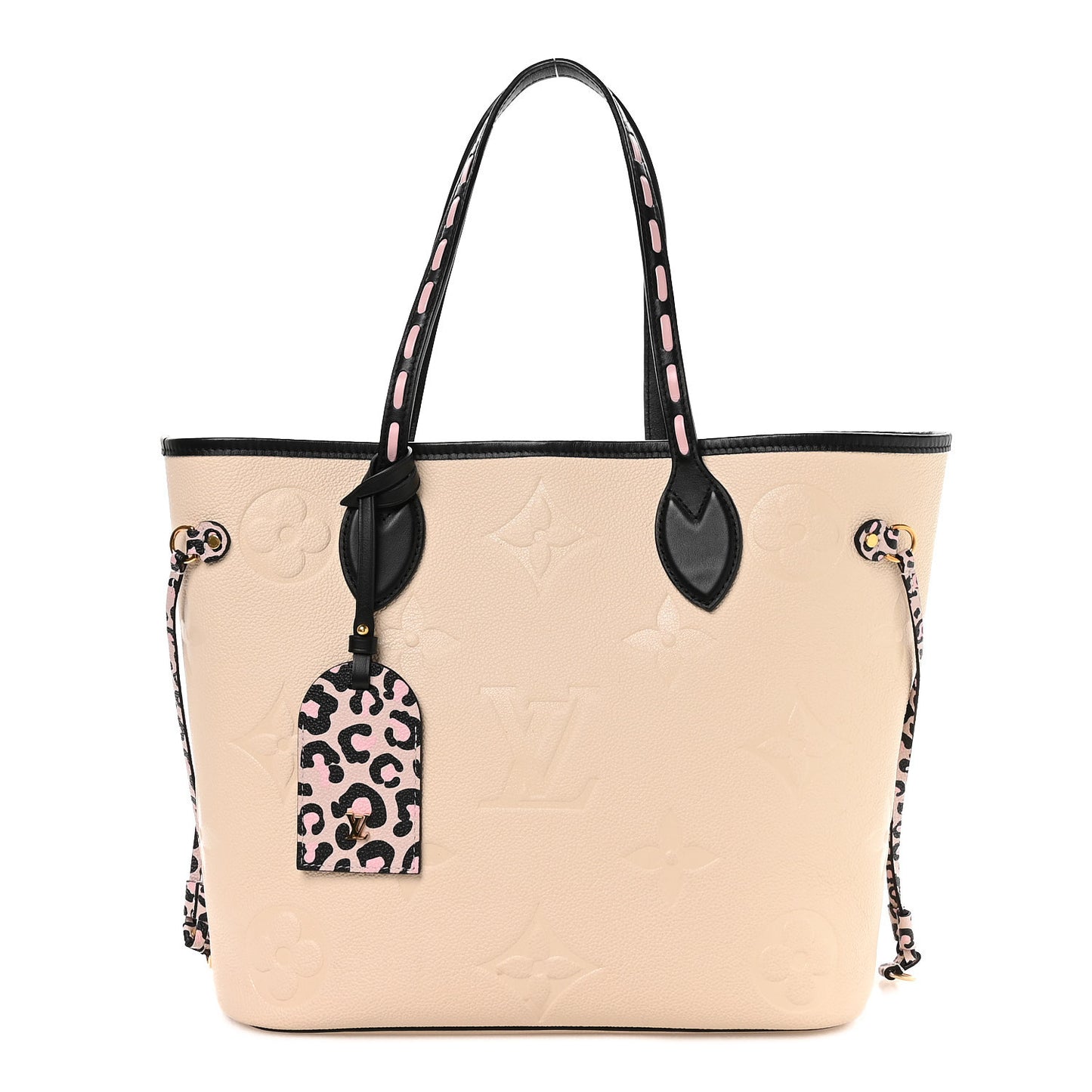 Empreinte Monogram Giant Wild at Heart Neverfull MM Creme