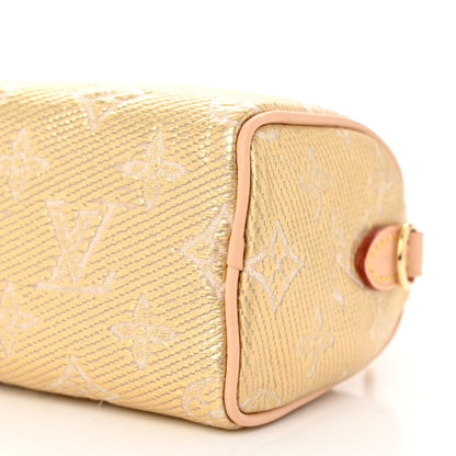 Louis Vuitton Monoglam Nano Speedy Beige 9 of 10