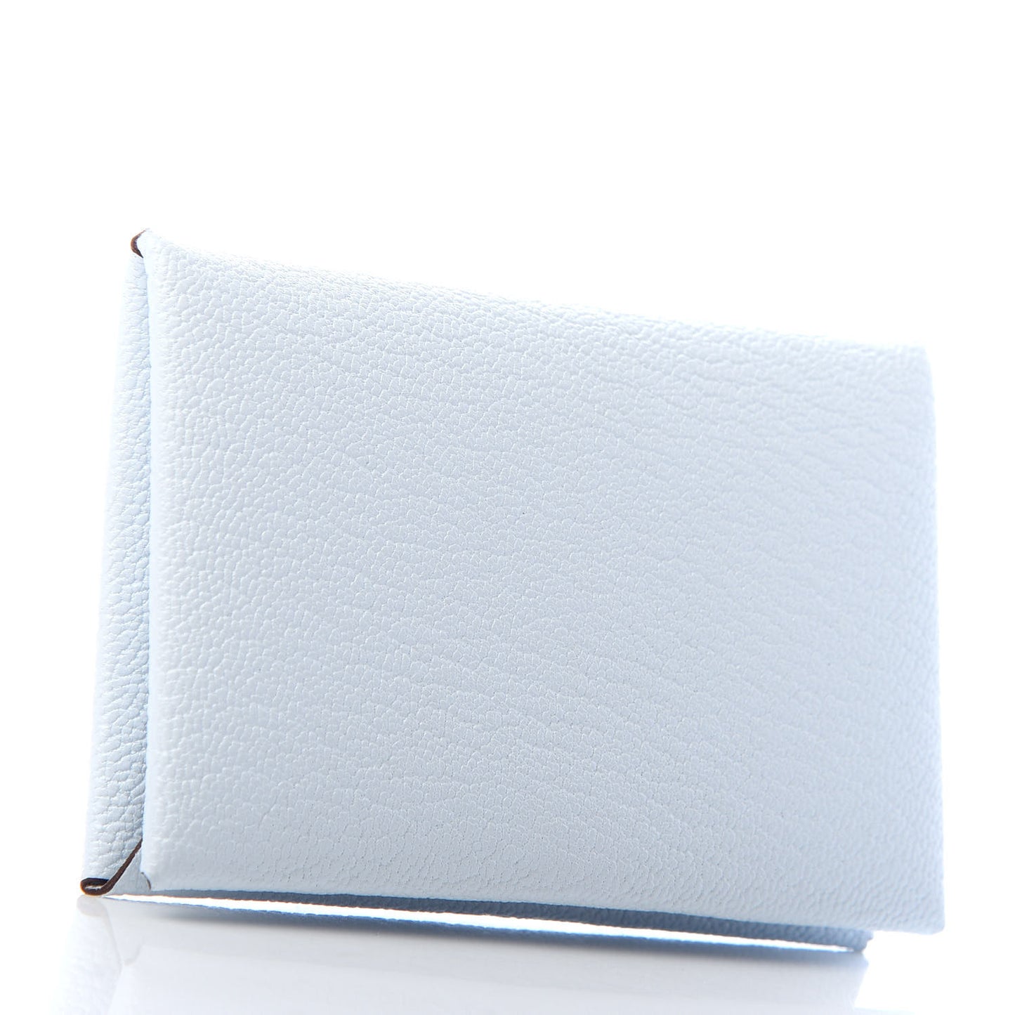 Chevre Mysore Calvi Card Case Bleu Brume