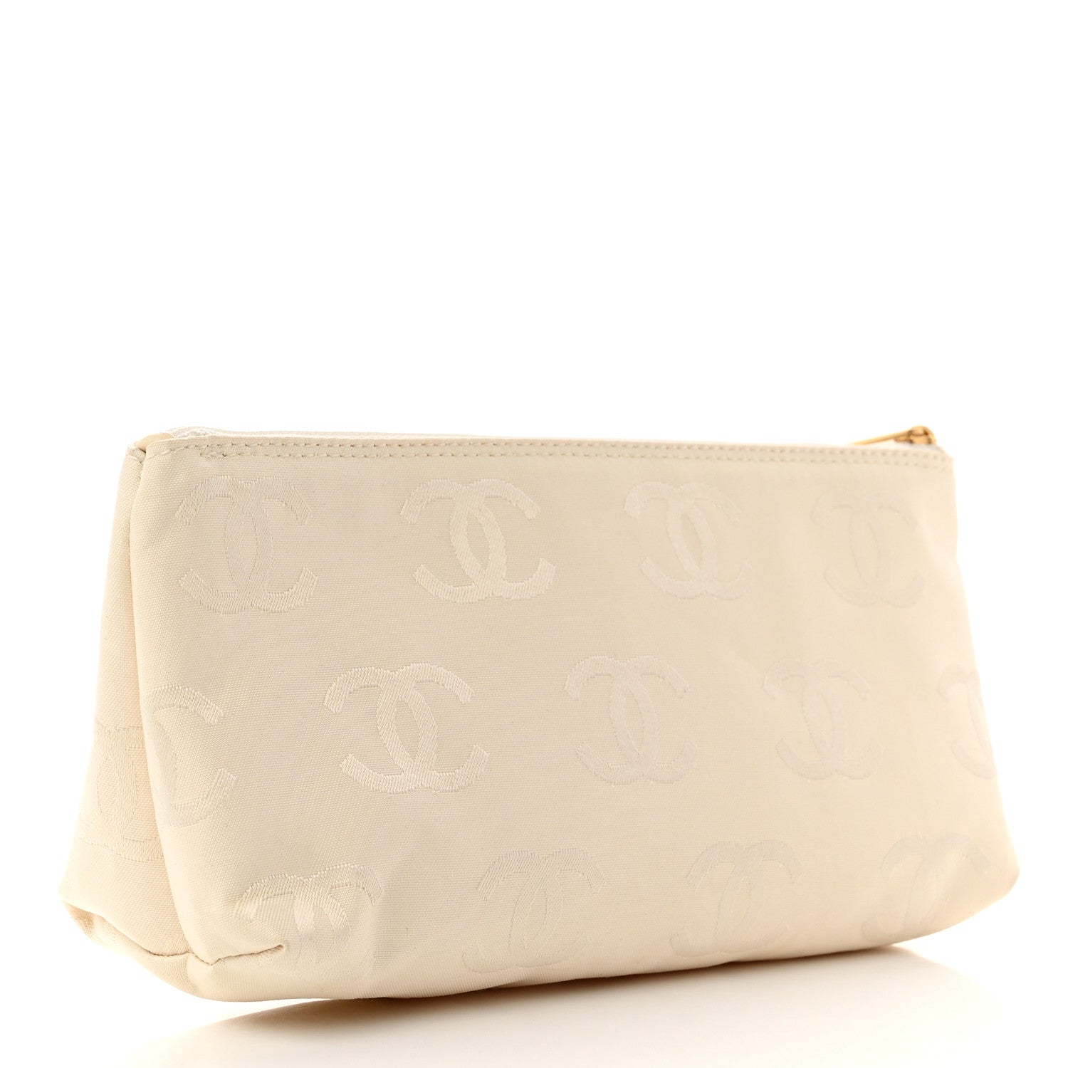Chanel Nylon CC Cosmetic Pouch Light Pink 3 of 5