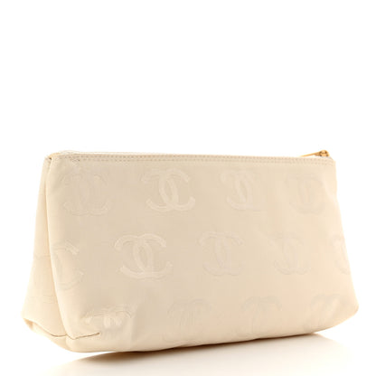 Chanel Nylon CC Cosmetic Pouch Light Pink 3 of 5