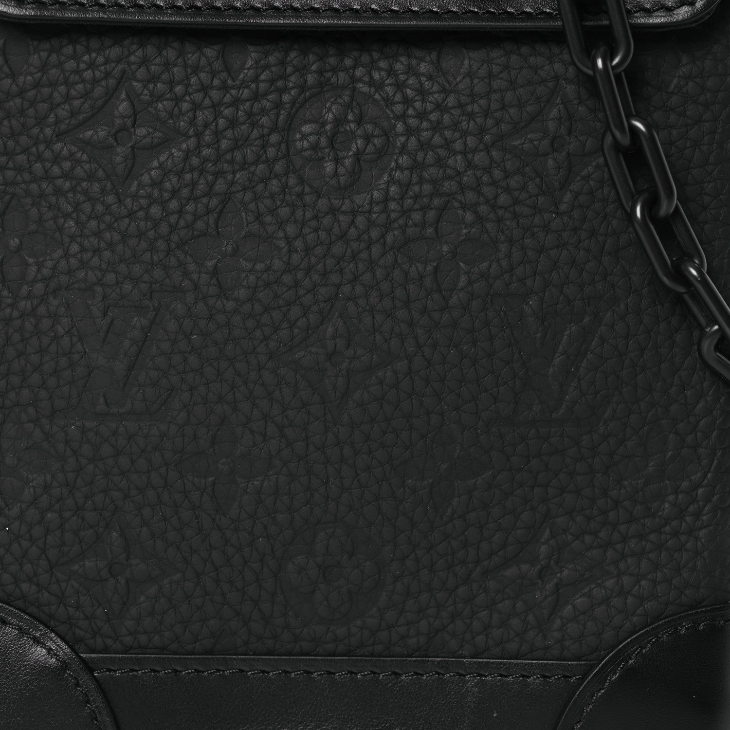 Louis Vuitton Taurillon Monogram Nano Steamer Black 7 of 12