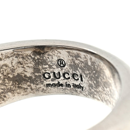Gucci Tiger Heads Double Wrap Ring 59 8.75 Silver 4 of 4