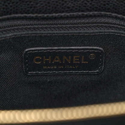 Chanel Caviar Quilted Timeless CC Soft Tote Black 6 of 11