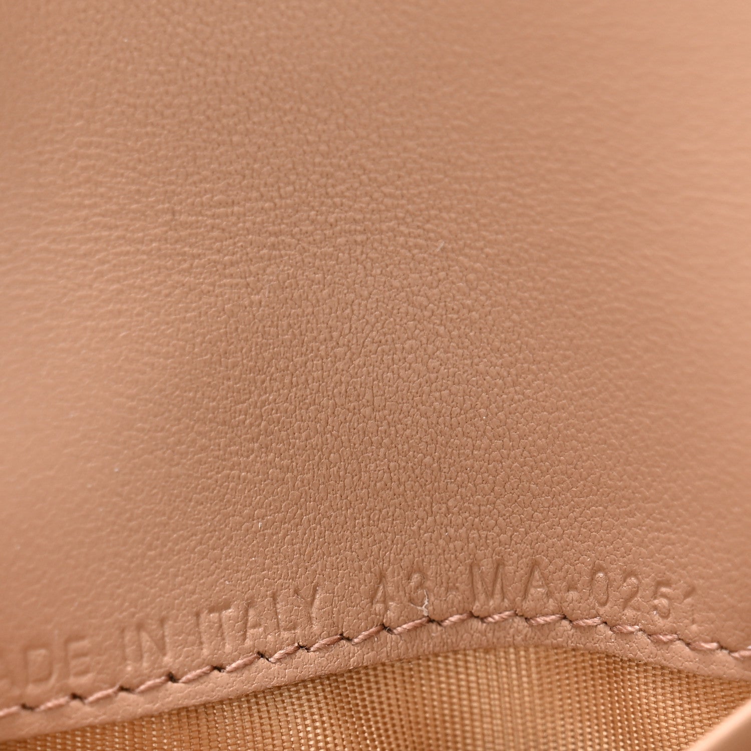 Christian Dior Grained Calfskin Saddle Card Holder Fard 7 of 9