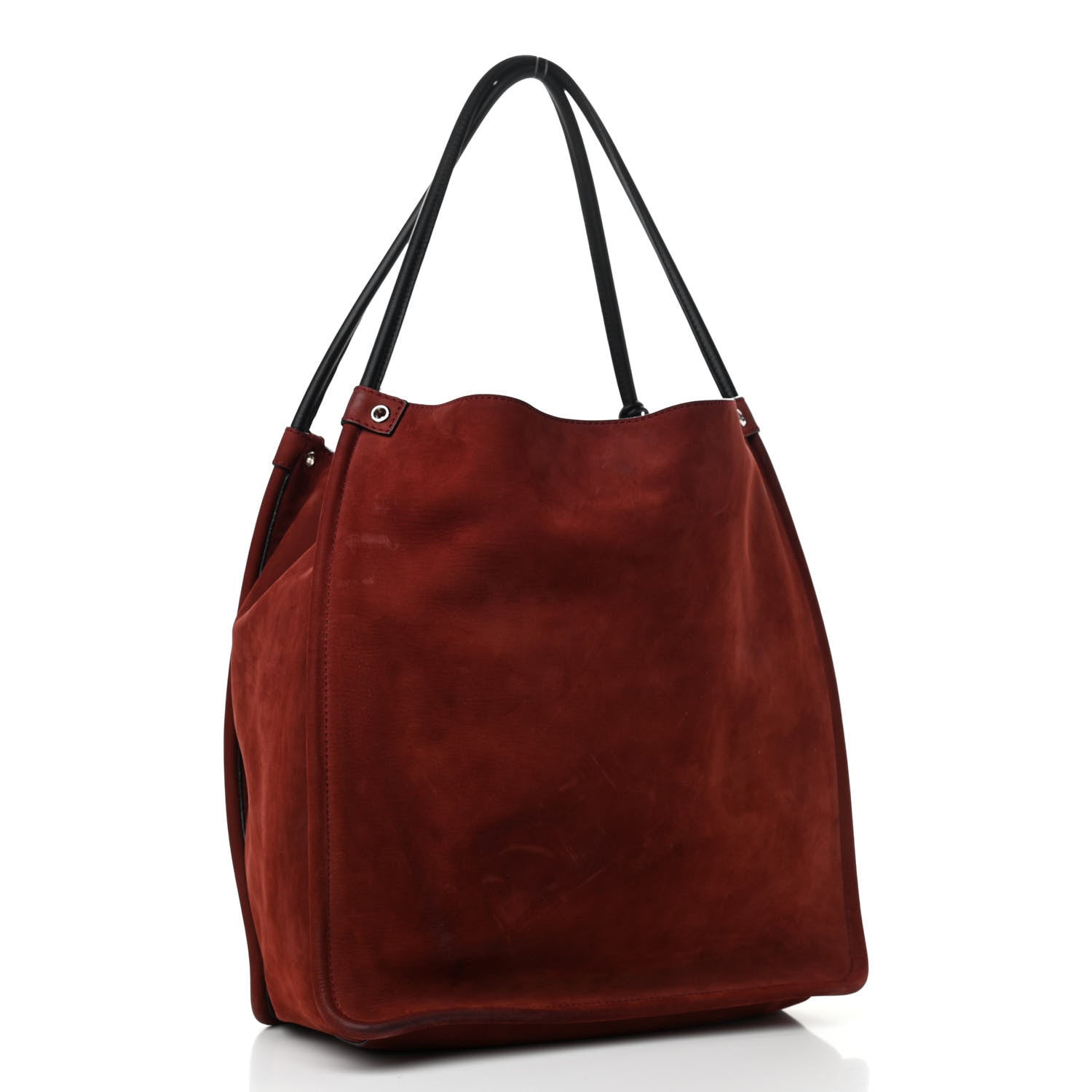 Proenza Schouler Suede L Tote Midnight Plum 3 of 14