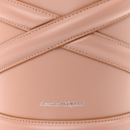 Alexander McQueen Calfskin Mini Curve Bucket Bag Nude 6 of 8