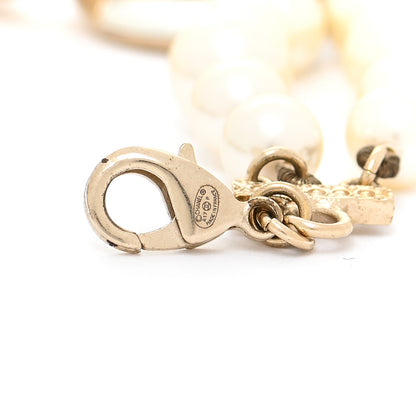 Chanel Pearl CC Multistrand Bracelet Gold 4 of 4