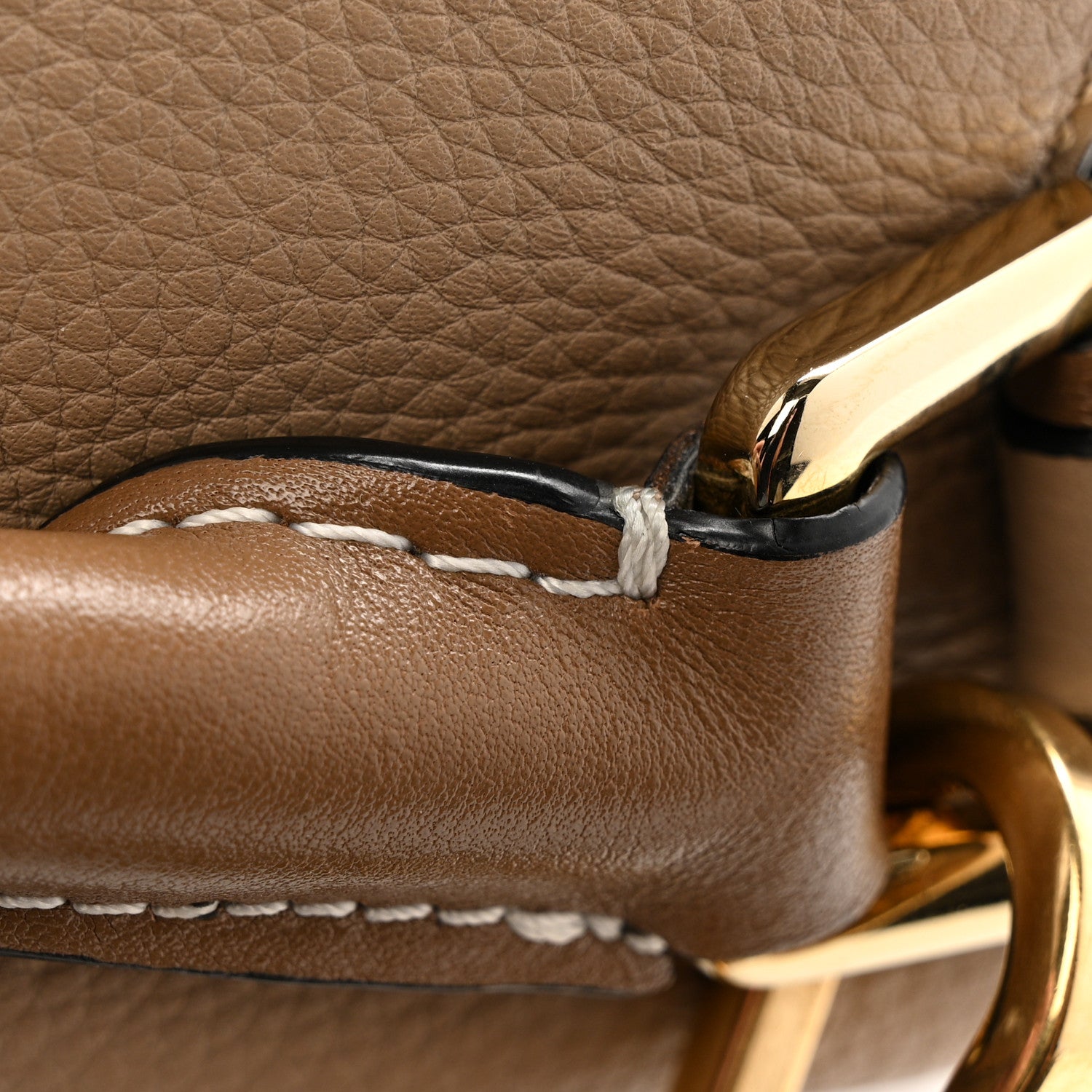 Loewe Grained Calfskin Small Puzzle Bag Sand Mink 13 of 13