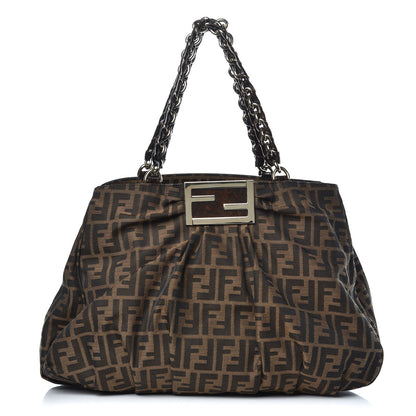 Fendi Zucca Mia Tote Tobacco 1 of 9