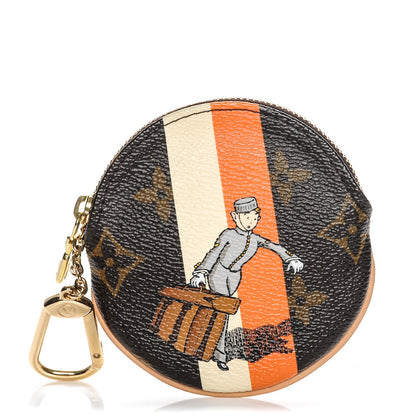 Louis Vuitton Monogram Groom Round Coin Purse 1 of 6